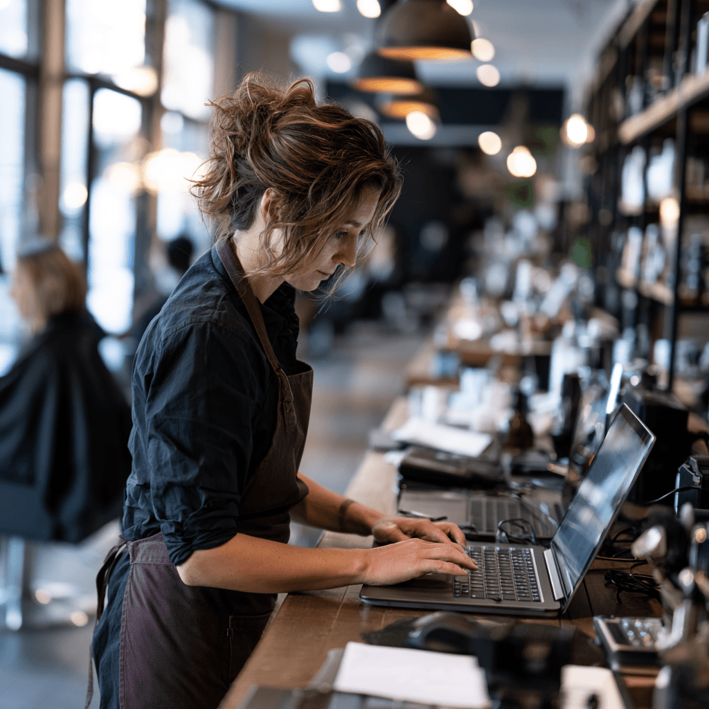 Texas cosmetology professional reviewing CE hours for license renewal