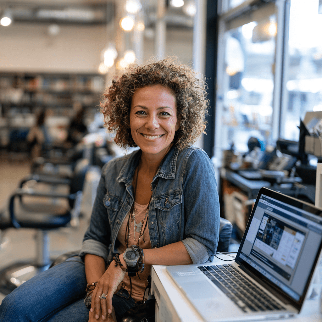 Texas cosmetology professional completing CE hours online