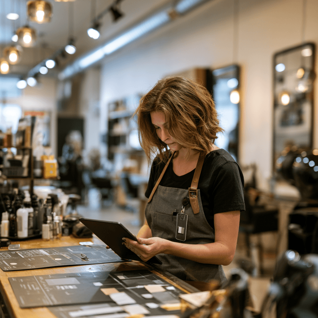 Texas cosmetologist reviewing license renewal CE requirements