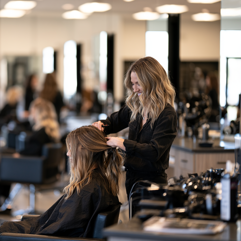 Cosmetologist working after transferring a license to Texas