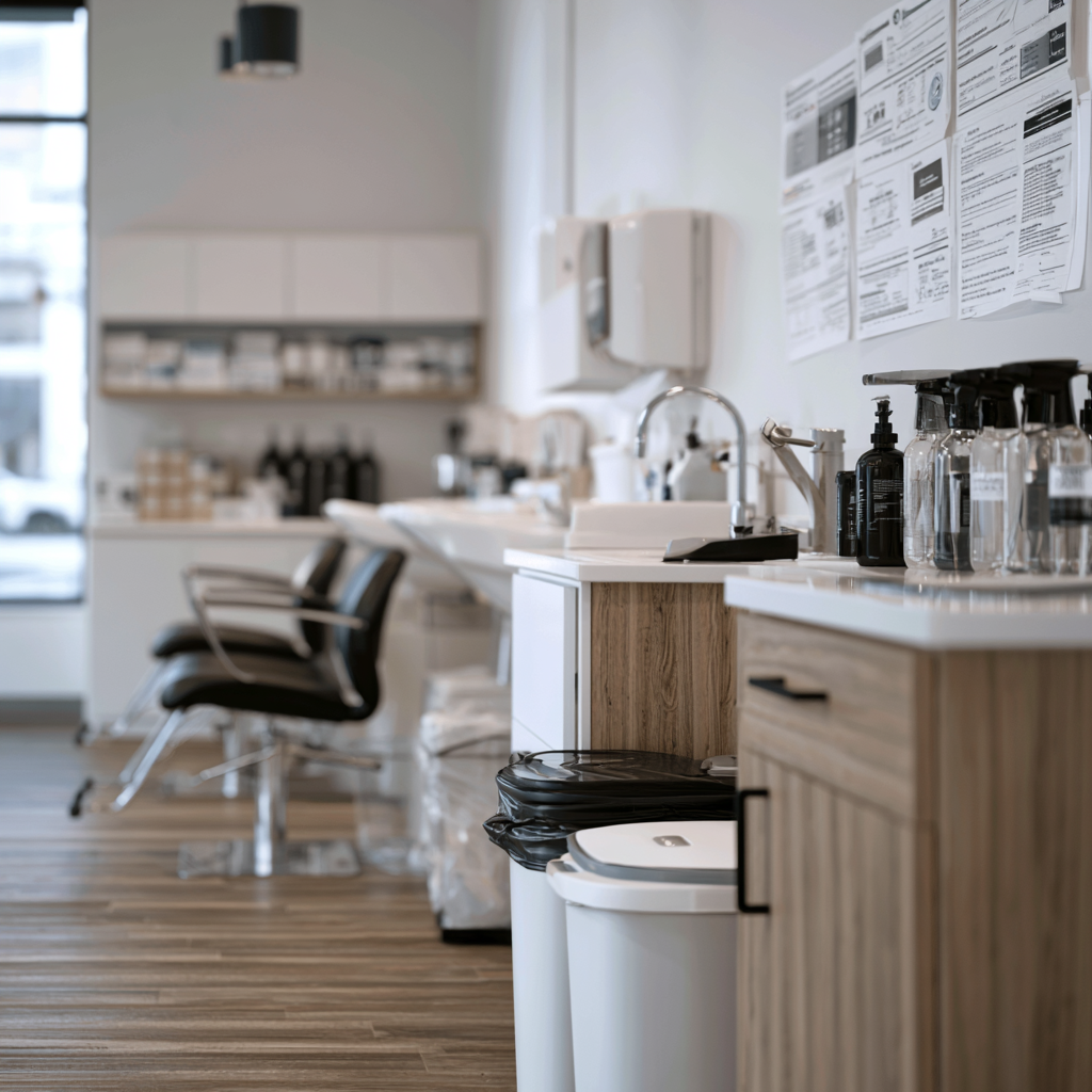 TDLR mini salon license compliance checklist for a Texas salon suite