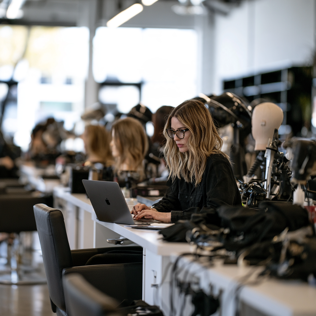Texas cosmetology student checking TDLR student hours online