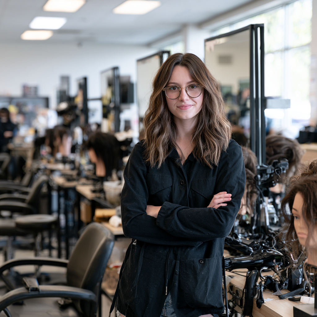 Texas cosmetology student researching how much cosmetology school costs in Texas