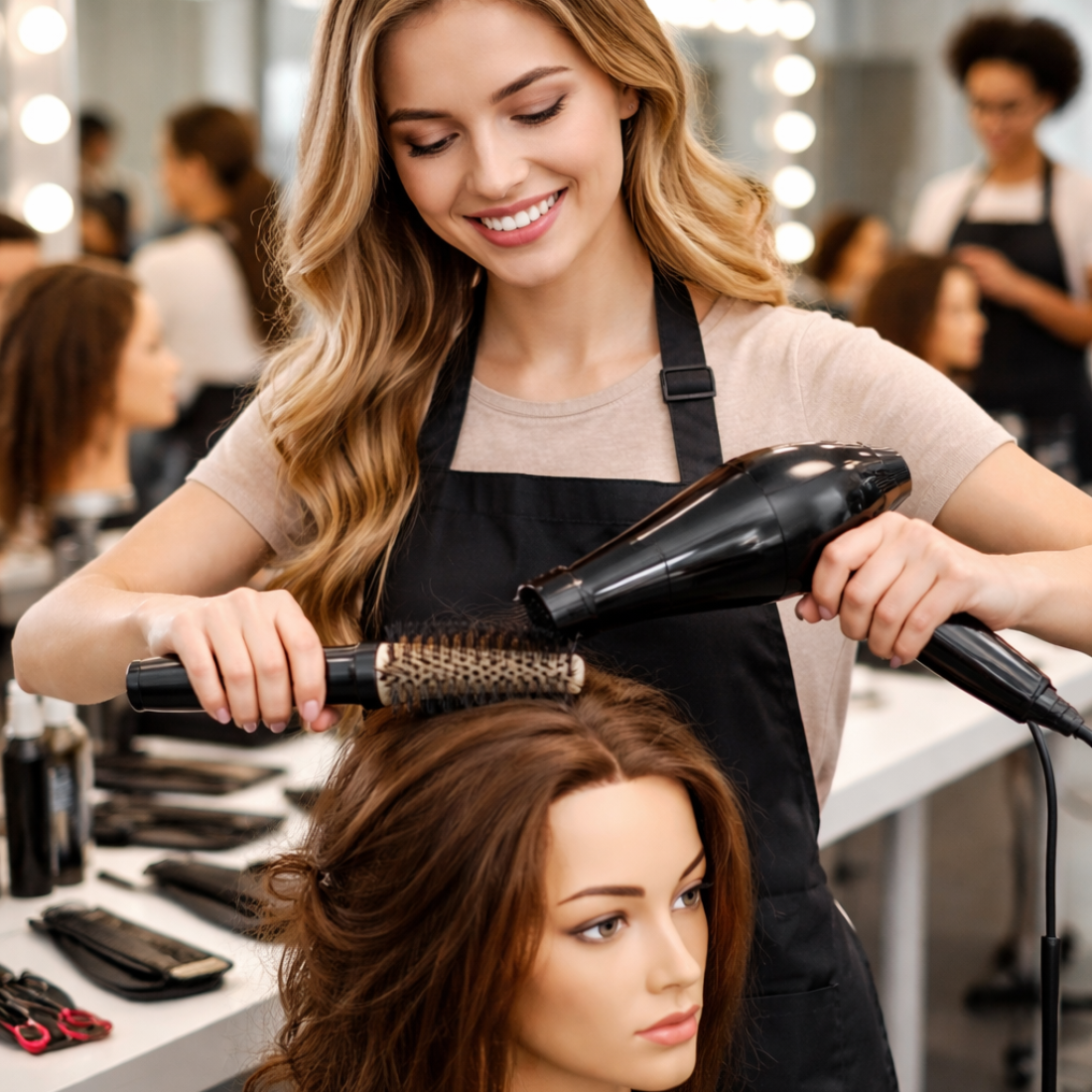 Texas cosmetology license requirements student training in beauty school